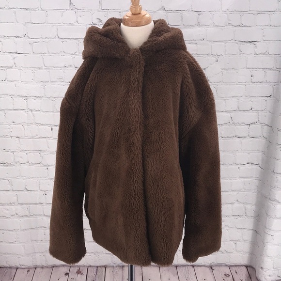 hooded coat zara